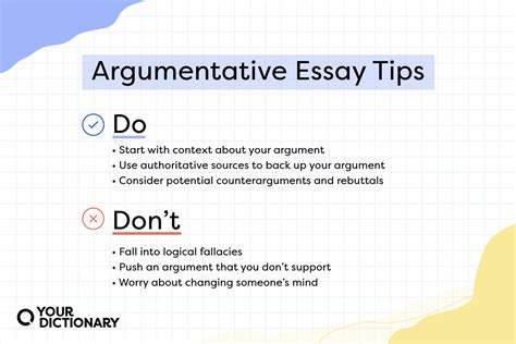 do you use i in an argumentative essay